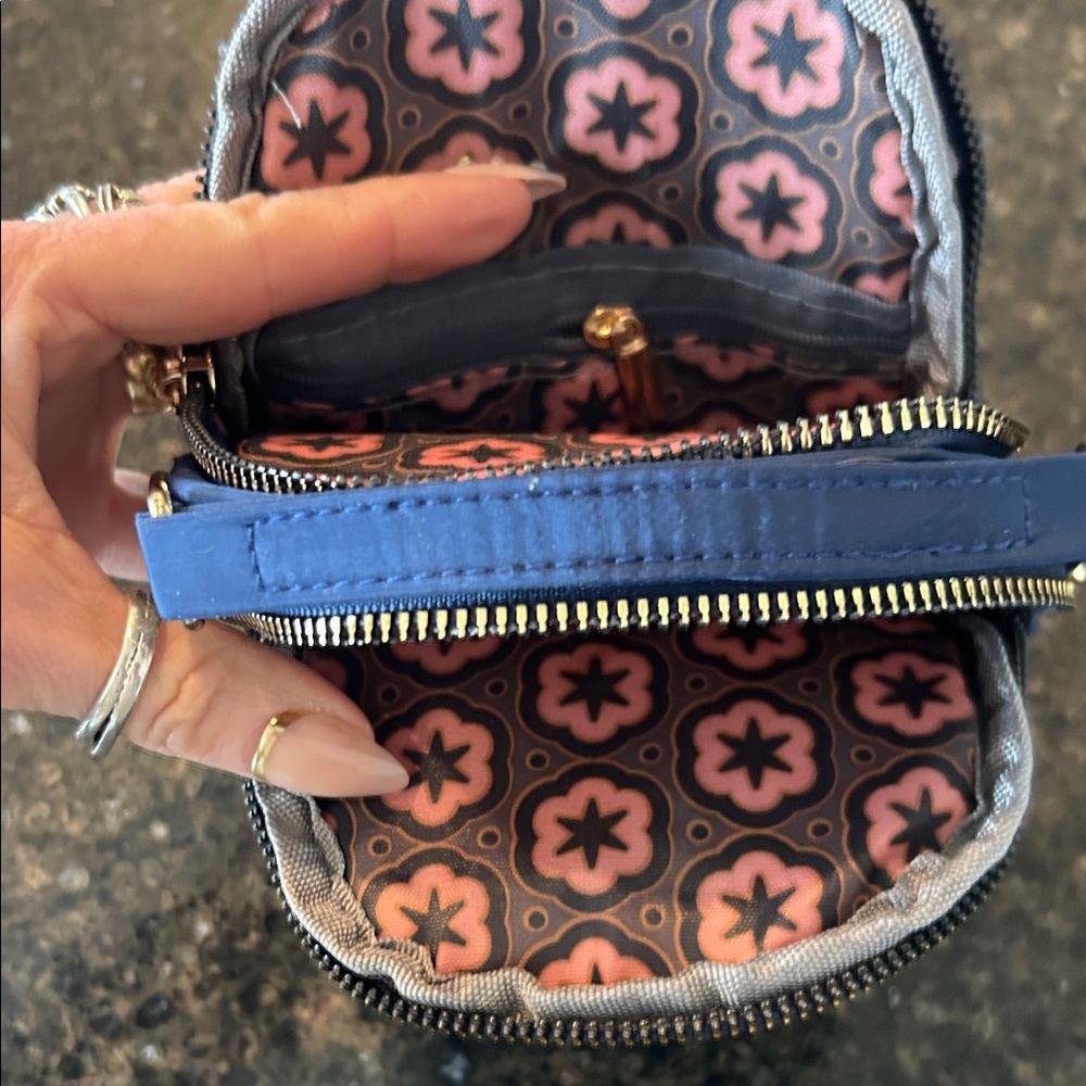 Kedzie Blue Crossbody Bag for Women - Picture 2 of 2